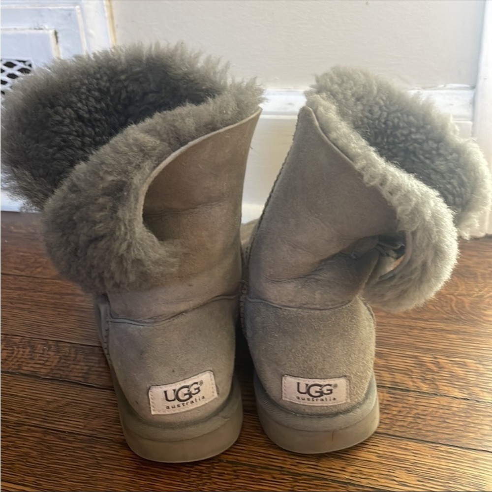 11. UGGs Gray Bailey Button Short